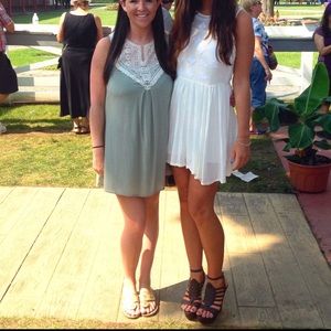 Forever 21 cream colored dress